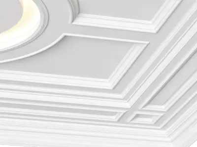 Classic ceiling RJ Easy Design 13 3D model
