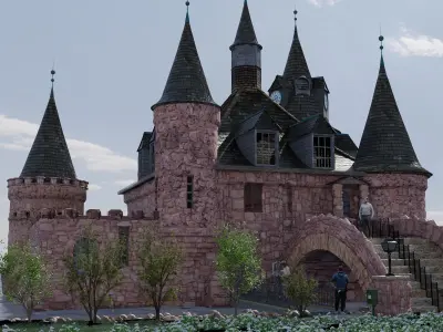 IRISH CASTLE  Free 3D model