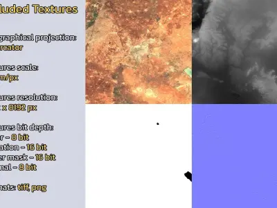 Aleppo Syria City Landscape 3D Model 3D model