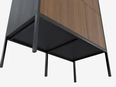 Sideboard Seaford 01 3D model
