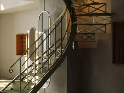 Optics store model 3D model