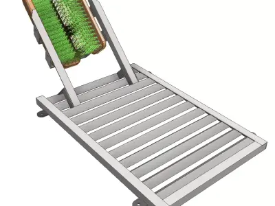 Outdoor Shoe Brushes 3D model