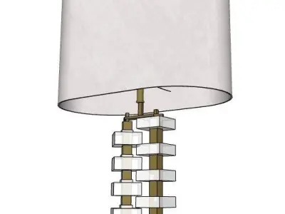 Balsamo Romania Textured Lamp 3D model