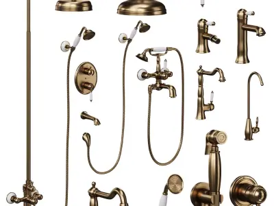 LeMark Villa Faucet set 3D model