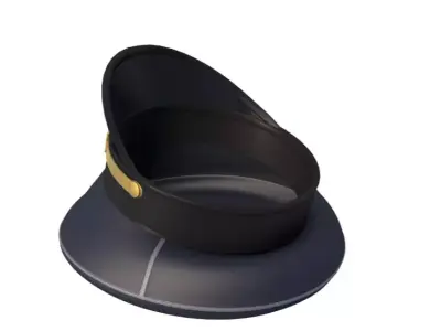 Pilot Hat 3D model