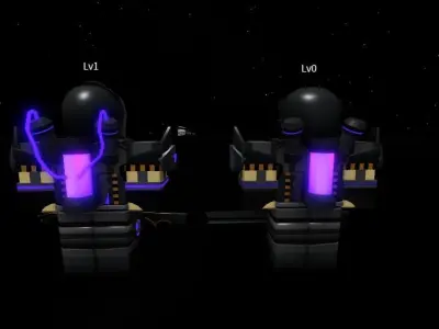 ROBLOX Low Poly Futuristic SCFI Troops RBXM FILE Low-poly 3D model