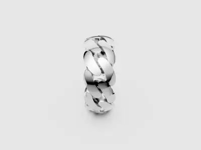 Cuban ring link  3D print model