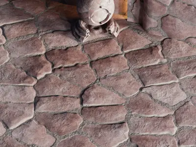 H115 Stone - PBR - 4K - Seamless - SBSAR 3D model