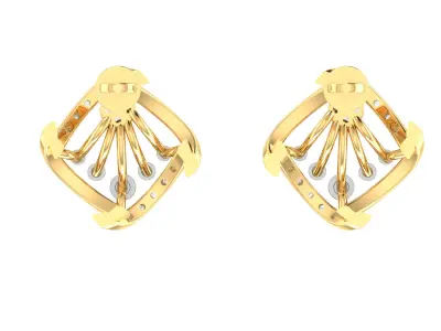 Light weight ring earrings pendant set 3dm stl 4 renders model  3D print model