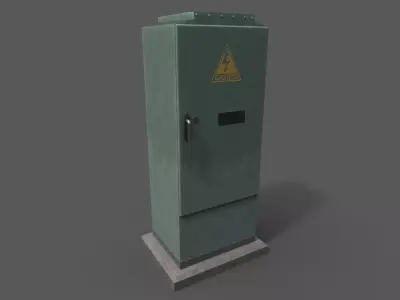 mount transformer Low-poly 3D model