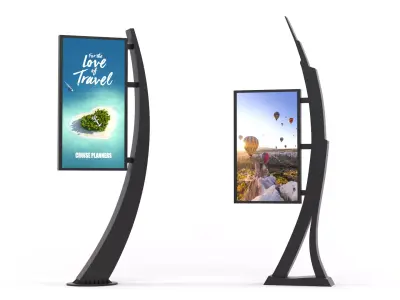 Outdoor Billboard 3D model