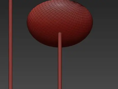 Unusual Pendant Light 3D model