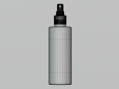 Spray bottle Low-poly 3D model