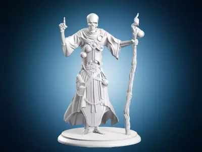 Mages Ornate Robes 3D print model