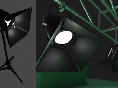 Filmset Props 3D model