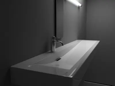 Sink biased 3D model