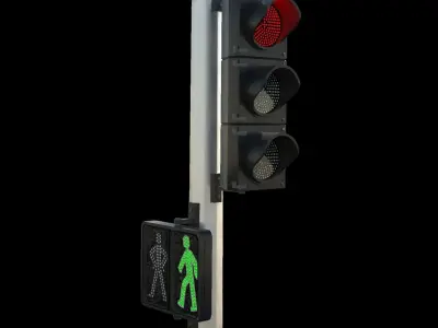 Traffic Light 3D model