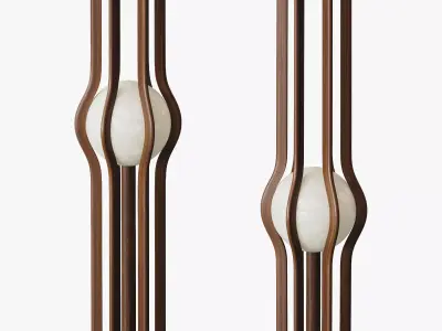 Luminaire floor lamp Bork CL700 Low-poly 3D model