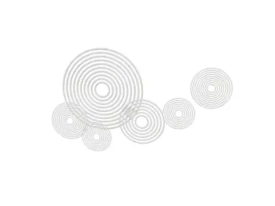 Japanese Zen Garden Dry Landscape 3D Model Set SKP  FBX OBJ STL  3D model