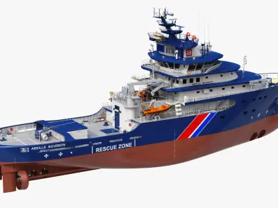  Abeille Bourbon Emergency Tow Vessel Salvage Tug 