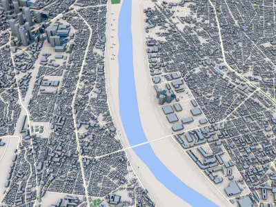 3 Tokyo City Japan  3D model