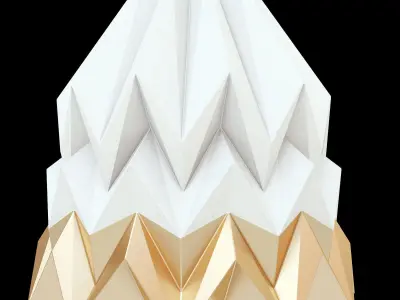 Orikomi lamp 3D model