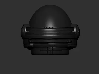 helmet high poly sculpt 3d printable  3D model 101