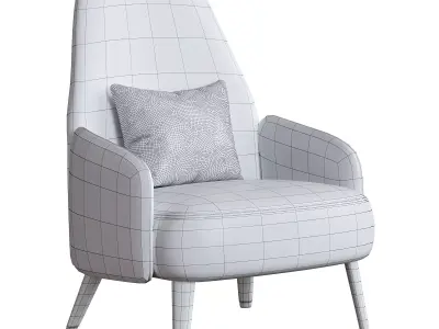 Charisma Armchair 3D model