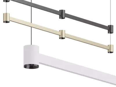 Arkoslight Art Hanging lamp 3D model