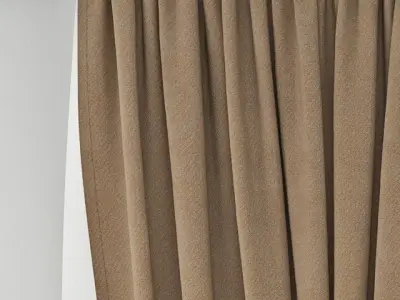 Curtain 3D model 11