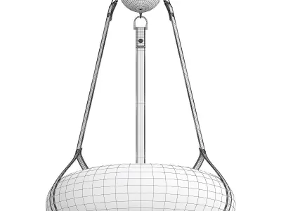 OSLO Pendant light Low-poly 3D model