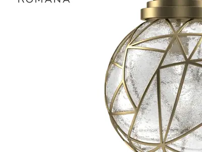Porta Romana MCL42 COCOON PENDANT 3D model