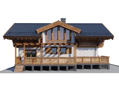 Eco wood v6 3D model