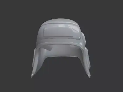 Omega Helmet 3D Printable 3D print model