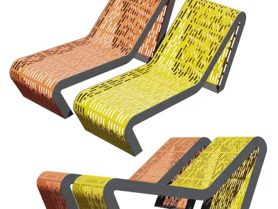 Outdoor landscaping kit from Benkert Baenke 3D Model Pack