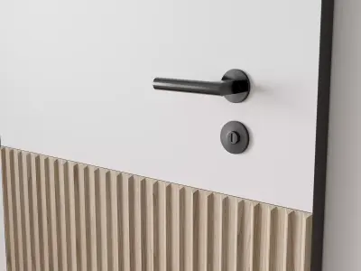 Door set 21 3D model