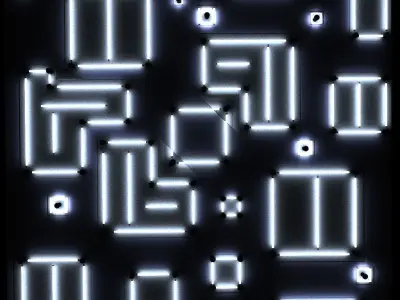 light celling design Low-poly 3D model