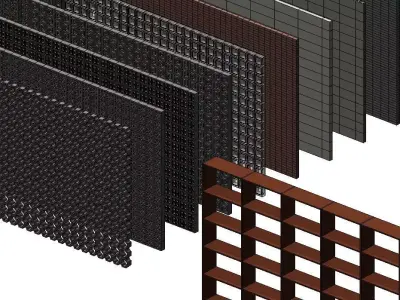Revit Family 3D model  Vol3 3D model