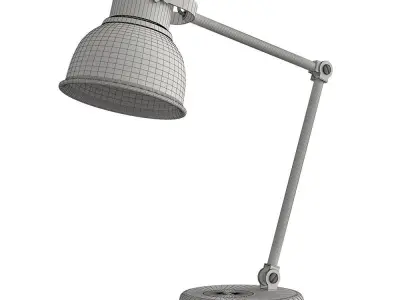 HEKTAR desk lamp ikea 3D model