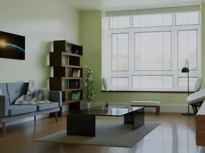 Interior design 3D model 16
