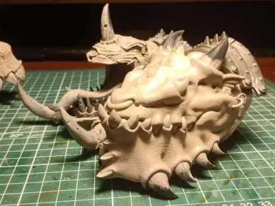 Squiggoth Head 3D print model