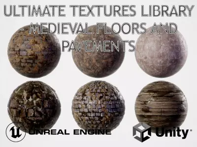 Ultimate Texture Library - Medieval Floors and Pavements Texture