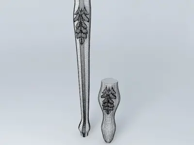 wooden fold Free 3D model