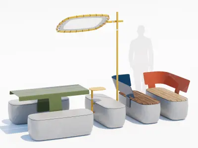 Scape module 3D model