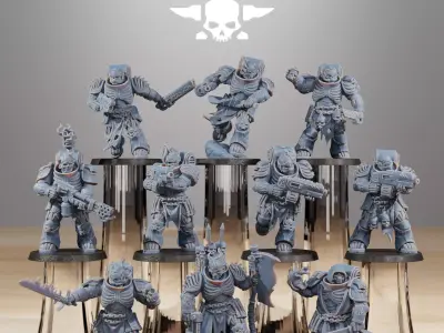 Socratis Doom Reapers 3D print model