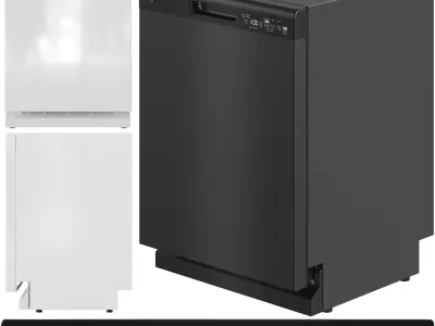 GE Appliance Collection 03 Low-poly 3D model