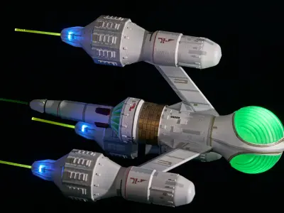 The Liberator - Blakes 7 3D print model