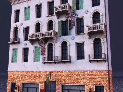 Venice Building 1 3D model