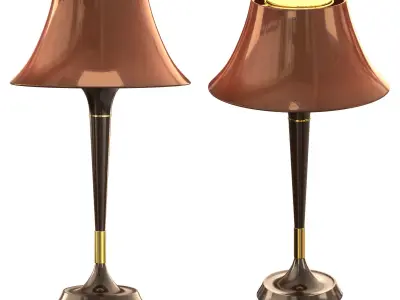 Bourse Table Light 3D model