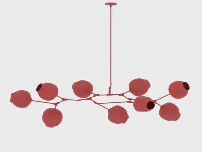 Branching Bubble Pendant 3D model